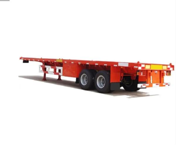European Standard 40 Feet Container Chassis Skeleton Trailer For 30t-50t Load