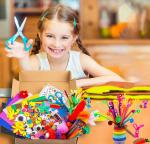 Colorful craft corrugated quilling paper for DIY toys / handcraft kids hand