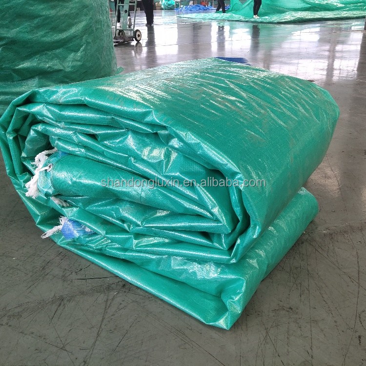Customer Request Color Stripe Style Heavy Duty PE Tarpaulin with Waterproof Function