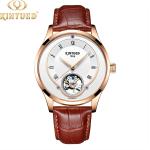 Classic Mechanical Skeleton Watch Water Resistant Moonphase Automatic Watch