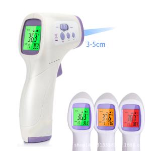China Baby Adult Forehead Non Contact ROHS LCD Infrared Thermometer factory