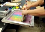 High Precision Silk Screen Aluminum Frame For Printing Silver Color Light Weight