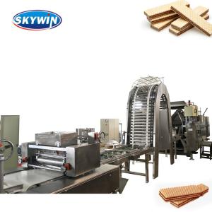 China Automatic Wafer Biscuit Making Production Line Wafer Manufacturing Equipment factory