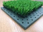 Outdoor Artificial Grass Shock Absorber , Rubber Foaming Fake Grass Shock Pad