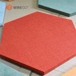 Multiple Shapes Art Fabric Wrapped Acoustic Panels For Interior Decoration