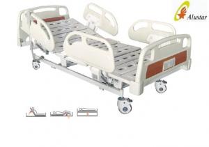 China ABS Guardrail Hospital Electric Beds 3 Funtion Care ICU Bed With Linak Motor (ALS-E308) factory