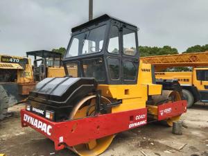 China Dynapac CC421 Used Road Roller Double Drum Road Roller High Productivity Sweden factory