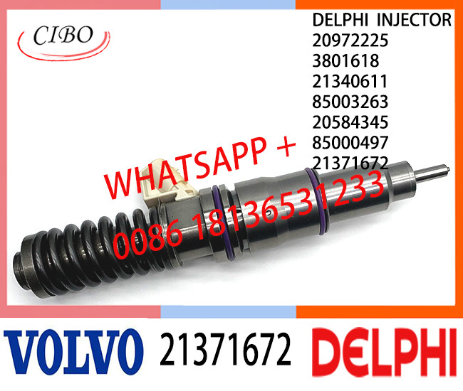 Fuel Diesel Injector 21371672 20584345 85000497 20972225 3801618 21340611 85003263 E3.18 for VOL D13 EURO 3 LOW POWER