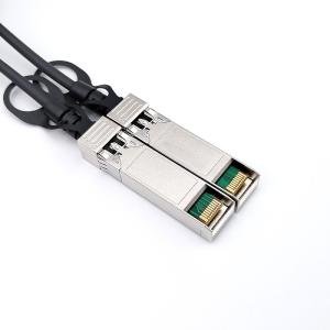 China 10Gbps 30AWG Direct Attach Cable Black Color for High Speed Data Transfer factory