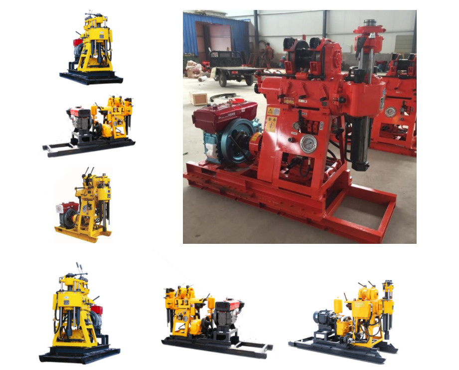 200m Drilling Depth 100 Meters Drilling Rig Machine with Max Pressure 20MPa