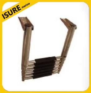 China Telescoping drop heavy ladder stainless steel from China supplier factory