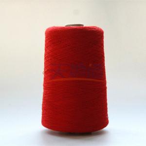 China Red Meta Aramid Blended Yarn Ne33/2 For Oil Chemical Protective Clothing factory