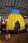 PVC Material Inflatable Sport Games , Exciting Slam Dunk Inflatable Basketball