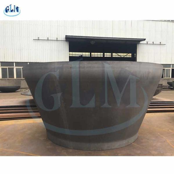 3000MM PED Cone Head Asme Ellipsoidal Head Dimensions Dish Ends For Pressure