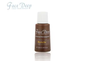 China Brunette Color Face Deep Pigments Microblading and Shading Semi Cream Tattoo Ink factory