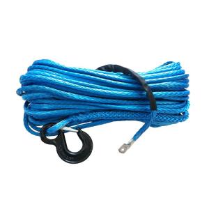 China Ship Towing Synthetic Winch Line 14mm*40m , Boat Winch Cable Easy Handling factory