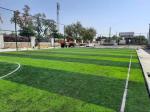 FIFA Quality Artificial Football Grass For OutDoor And Indoor Soccer Turf 55MM