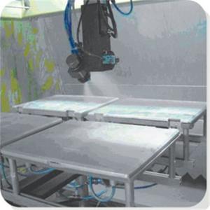 China Plastic Frame 5 Axis Spray Painting Machine 415V Servo Drive factory