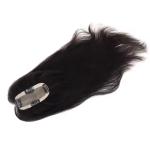 Top Quality 100% Remy Hair Women Toupee 14 16 inch natural black fine mono base