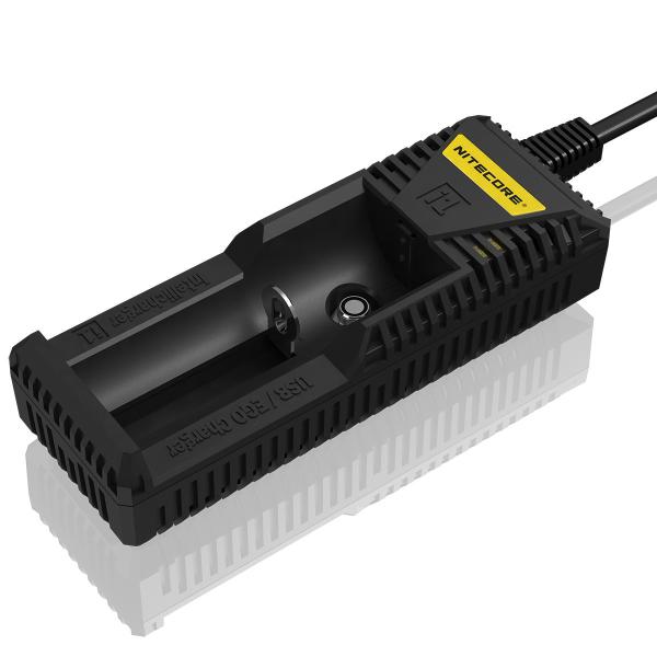 Nitecore 18650 battery charger nitecore i1 single smart charger Nitecore battery