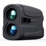 Black 6x Digital Golf Rangefinder , Golf Scope Rangefinder Multifunctional