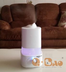 China Aromatherapy machine，Ultrasonic humidifier 1.8Lwater tank factory