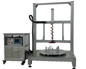 China 360 ° Continuous Rotation Chair Swivle &amp; Casters Durability Testing Equipment factory