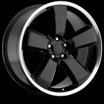 Silver Black 1111 Dodge Replica Wheels 22x9 22 Inch Dodge Charger Replica Rims