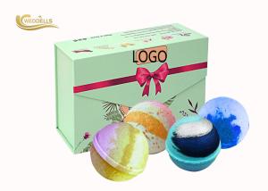 China Custom Luxury Bath Bomb Gift Sets Organic Color Changing bath Fizzy factory