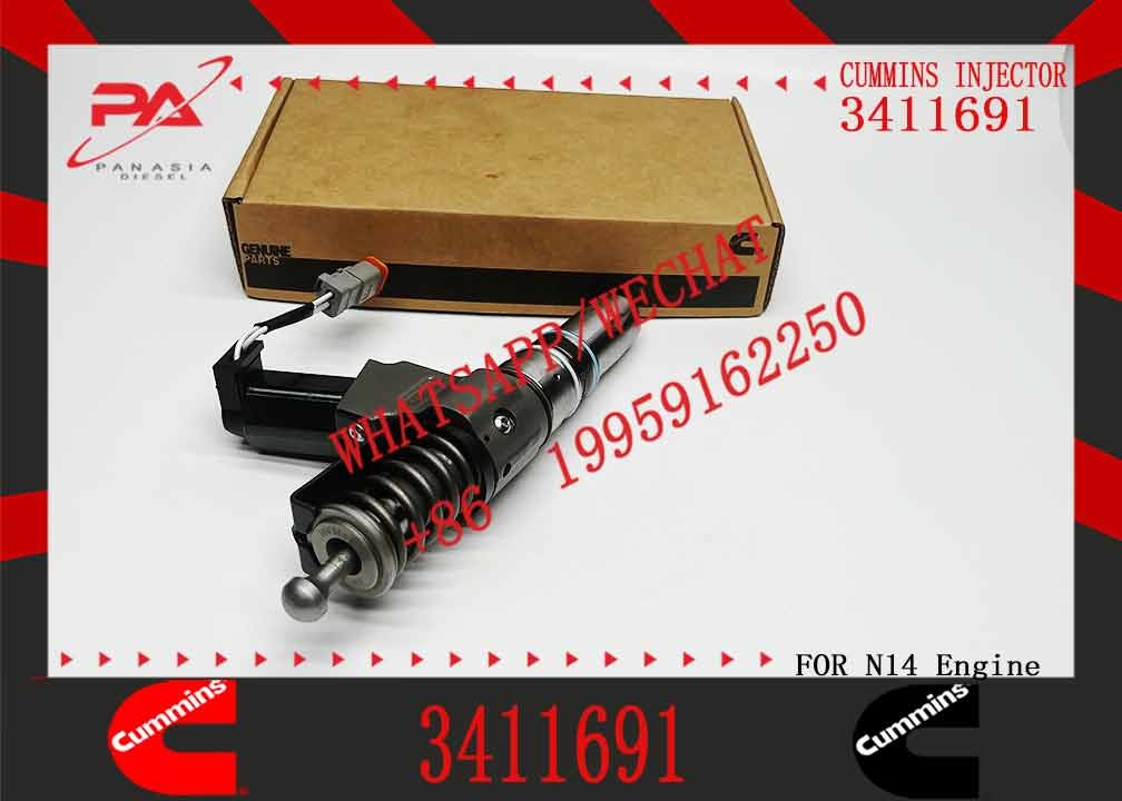 N14 Series Engine Common Rail Fuel Injector 4307516 3411691 3087560 3411765 for Cummins