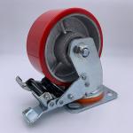 200 mm Lockable Swivel PU Heavy Caster Wheels