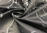 75D *150D Yarn Dyed Graphic Print Fabric , Poly Jacquard Fabric High Breathable