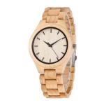 Original Design Bamboo Wooden Quartz Watch , Japan Movement Quartz Watch