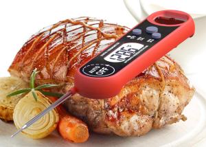 China Ultra Fast waterproof IP67 Folding Digital Cooking Thermometer factory