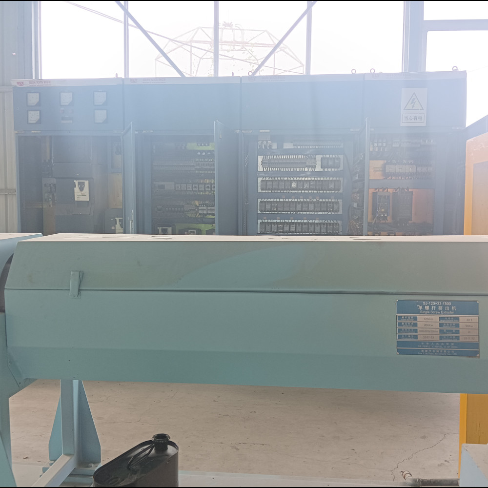 4500kg Polypropylene PE PP Woven Sack Flat Yarn Used Extruder Machine