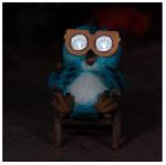 6.5 Inch 1.2V Owl Animal Shaped Solar Garden Lights