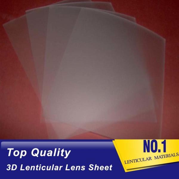 PLASTIC LENTICULAR lenticular 75 lpi 3d sheet pp material 0.45mm lenticular