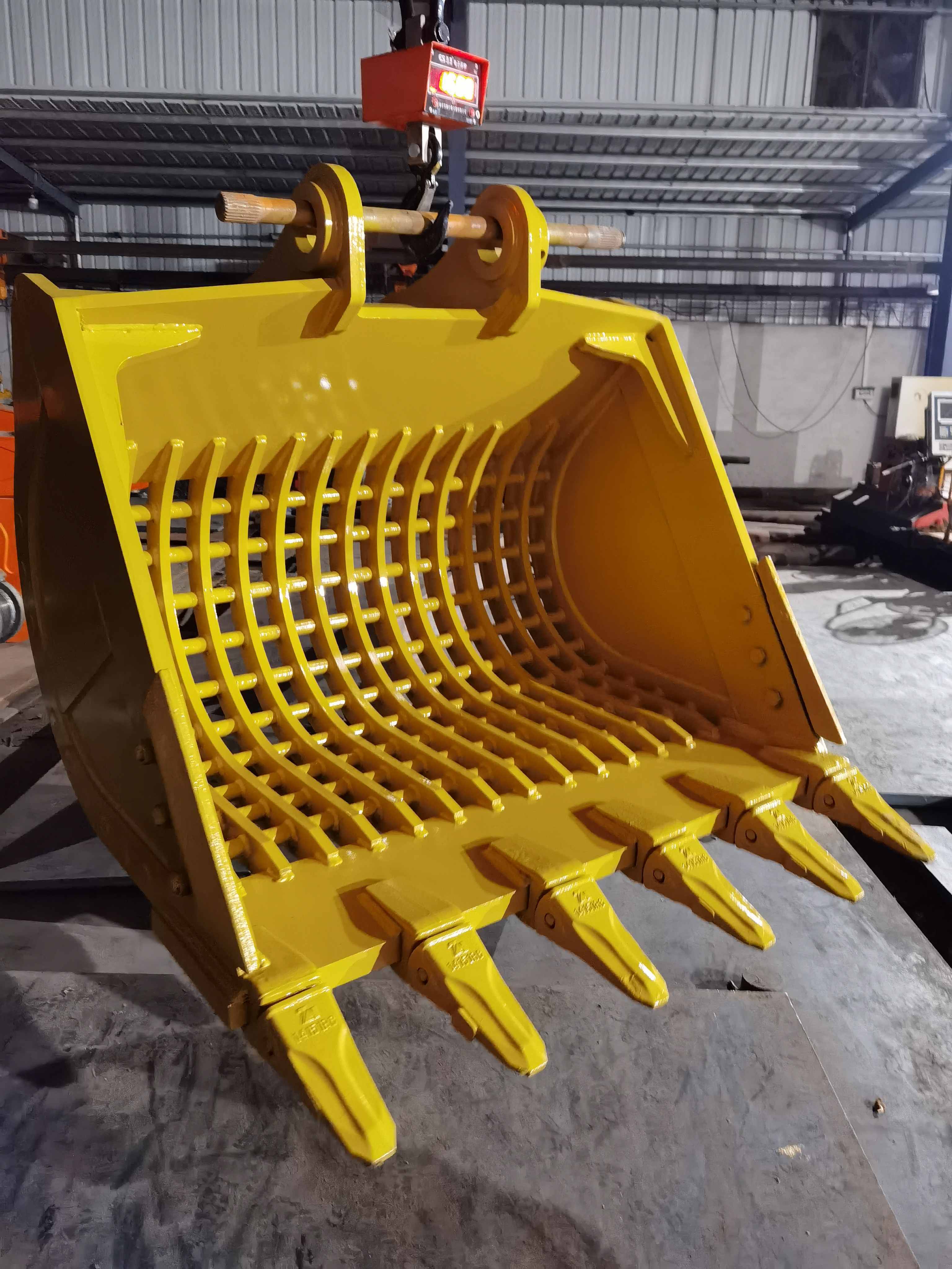 330 Excavator Bucket Replacement Heavy Duty Rock Sieve Construction