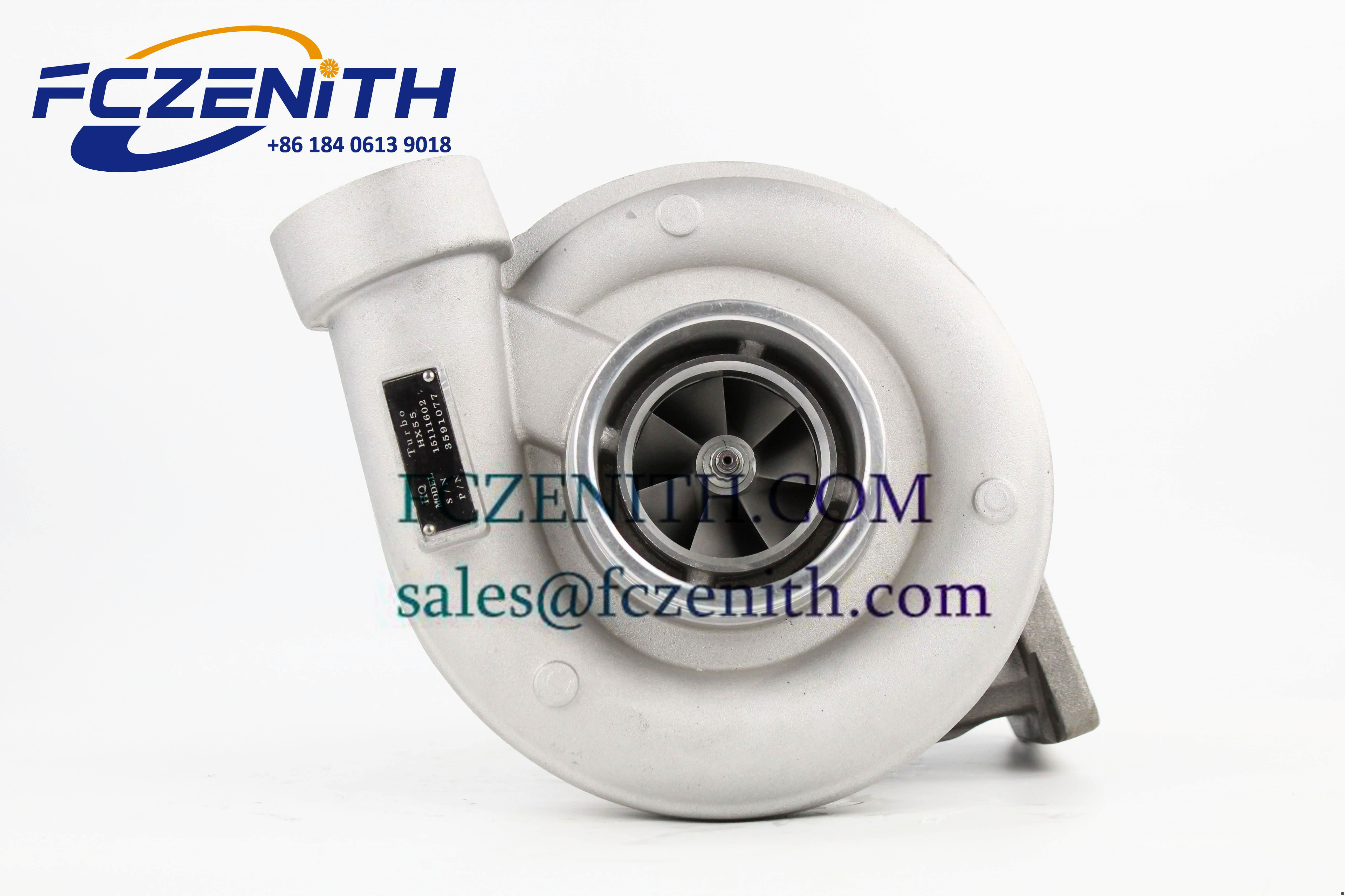 HX55 Turbocharger 3591077 For FH12 FM12 D12C Engine 3591078 3165219 4027013 3531858 3533544 20857657