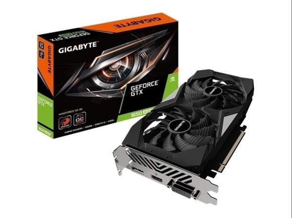 China Gigabyte GTX1650 SUPER WF2OC 4G Graphics Card 12000MHz GDDR6 factory