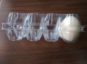 China egg trays clear quail egg trays with 6 holes 2*3 holes PVC / PET / APET... quail egg container factory