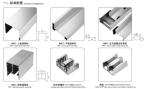 Double screen door and its SUS304 stainless steel Accessories 8801
