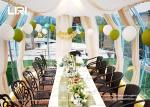 Transparent Glamping Geodesic Dome House Waterproof PC PVC Domes