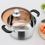 Wholesale Top Seller Kitchen Cooking Ware Hot Pot Induction Stainless Steel