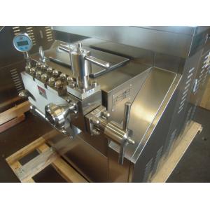 Blending Tank 5000L/H Milk Dairy Homogenizer Two Stage