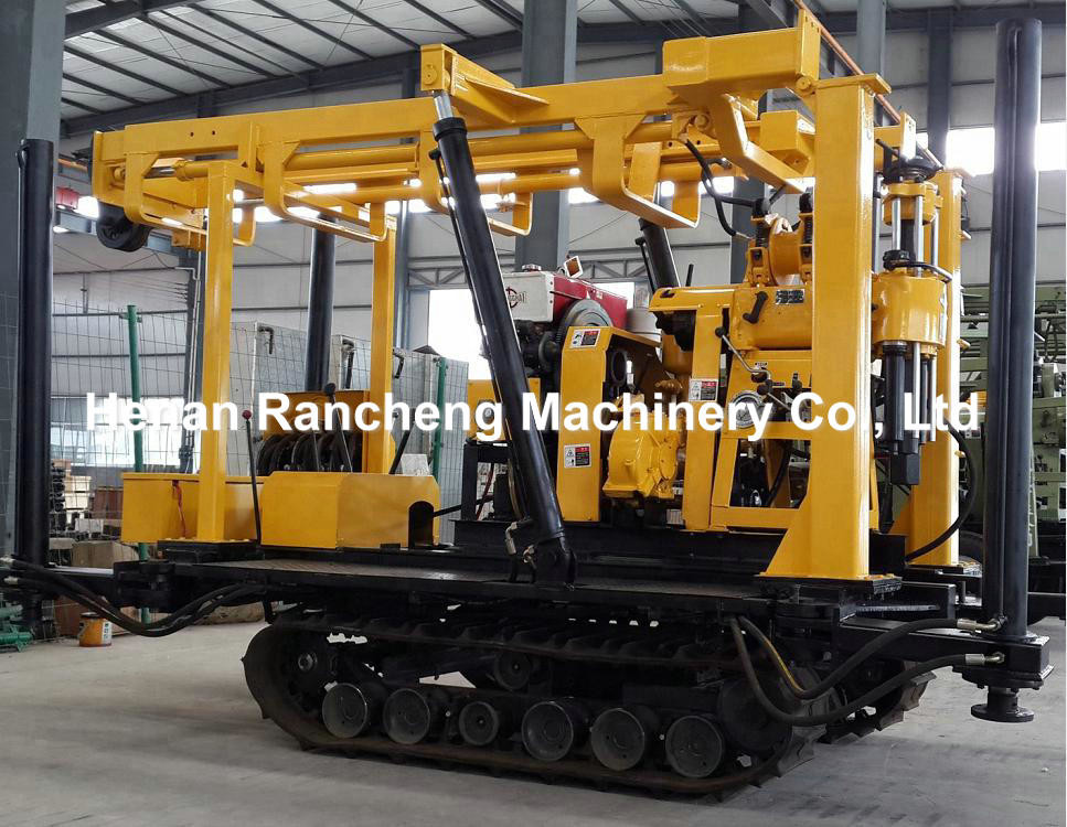 130m 180m 200m Depth Crawler Type Water Well Drilling Rig 2200KW Diesel Engine