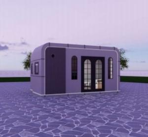 China Foldable Aluminum Capsule House Container Temporary Accommodation factory