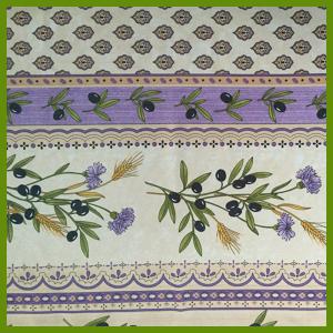 China France print designs of sublimation printing table decration tablecloths factory