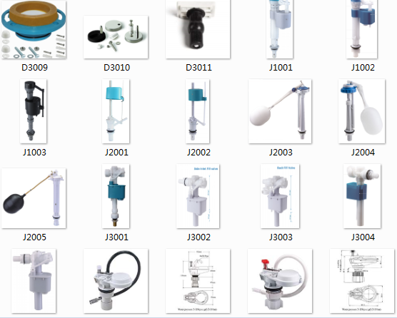 Customizable Flush Bottom Supply Water CNG Filling Toilet Fill Valve for Performance