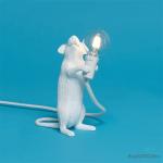 Seletti Resin Animal Rat Mouse Table Lamp Small Mini Mouse Cute LED Home Decor